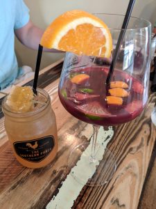The Honey Bee and Red Sangria 